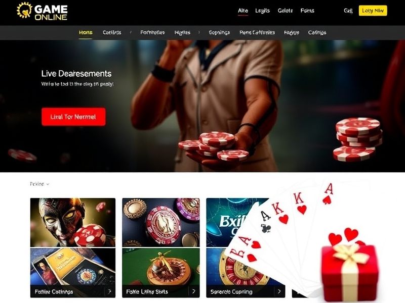 Discover the best in game online at GameOnline.com – your premier destination for real money casino games, live dealer action, and expert guidance. Play securely today!
